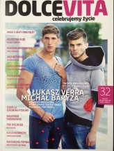 VerraCouture                             Magazyn Dolce Vita Okładka magazynu
Łukasz Verra & Michał Baryza            