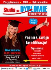 e-ezoteryczna Plakat Targów Studiów Podyplomowych w Warszawie