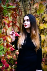 Wypstrykane Cześć, zaległa sesja jesienna z Piękną Angeliką.