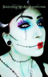makeupiku Bride of Frankenstein