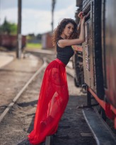 Jagodzinio                             fot. @jagodzinio.pl
mod. @malinova_posing
place: Średzka Kolej Wąskotorowa            