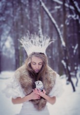 PatrycjaStudzinska-Makeup Nasza wersja królowej Śniegu ;)