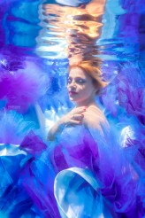 arf Amazing Agnieszka on her first underwater session :) mua and styling Krysia Makiela Photography , dress from amazing Patrycja Kujawa