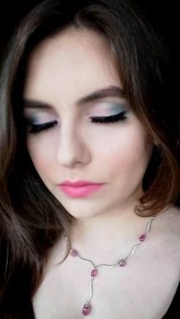 Natalia_makeupartist                             Makijaż inspirowany kolorami Pantone 2016-Rose Quartz and Serenity 
M: Klaudia Z             