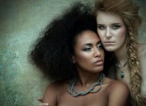 goshico make-up & hair Małgo Kotlonek GOSHICO, models: Iza Meldo, Nejka Pawelska