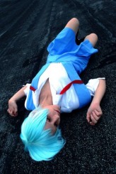 vivin Cosplay.
Ewa wcieliła się w Rei Ayanami, postać z Neon Genesis Evangelion.