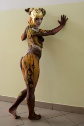 bodypainting                             I miejsce na Polskich Mistrzostwach bodypainting Gryfino 2012            