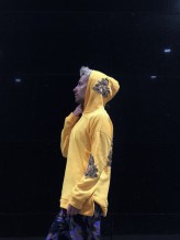famehooker Yellow hoodie