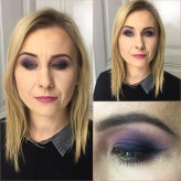 joanna_makeup                             Makijaż szkoleniowy - smoky eye z kreską pod okiem Aleksandry Szczepanek.            