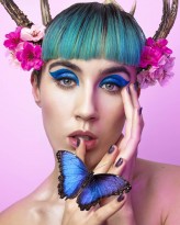 PaulinaPoltorak_Fotografia Edytorial Be part of NATURE dla Makeup Trendy 1/2021
