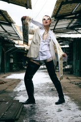 Mateuszladaphotographer We have this cover of @hollyway.magazine Tokyo

Model @falyszevsky - Iwo Faliszewski A young artist from Generation Z, making his first major strides in the creative industry, both as a model and stylist.

Styling @all_is_official - Piotr Borkows