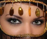 meniadg oto mój makijaż sylwestrowy :) Imprezka tematyczna:) Byłam arabką :)