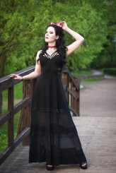 DarkMotherDivine Sukienka: Black Batcave