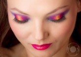 Marta_Kostrzewa                             Małgosia w multikolorowym makijażu            