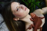 agave Make up: Katarzyna Ząbczyk
 Agama udostępniona dzięki Ogrodowi zoologicznemu im. Stefana Milera w Zamościu.
