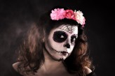 Makeup-by-AgaK Sugar Skull - stylizacja przed Halloween