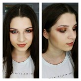 Andziiik                             insta makeup w różach i złocie            