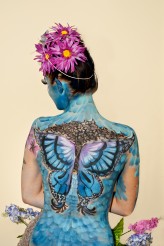 kaajcia                             Body painting "Fairy"            