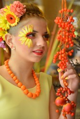 Orchidea_MakeUp Konkurs makijażu w stylu Folk 
Wyróżnienie
Modelka : Joanna Ejzyk