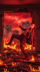 Violeek Ziemia drży, niebo płonie... Nawet najdzielniejszy wojownik potrafi upaść, gdy świat wali się w gruzy.