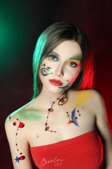 BIELEC_art_foto                             face painting - inspiracja malarstwem  Joan Miró

modelka: https://www.instagram.com/adamczykj/            