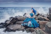 BlueAstrid Photo: Aneta Pawska
Dress: Emerald Queen