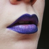 alicjazielonka_makeup Usta ombre w odcieniach fioletu