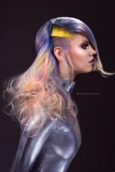 Katjja91 1miejsce w konkursie fryzjerskim Goldwell Color Zoom