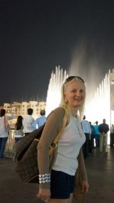 caterinans Dubai fountain
