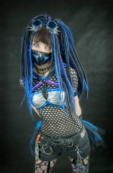 Sayomi Cybergoth niebieski