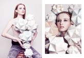 Elizabeta_von_Trier fot. Marcin Ziembiński
mod. Brygida Dolińska
origami:  Olivka Dębińska