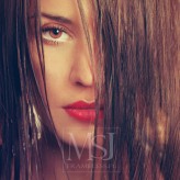 frameless portrait, beauty, color, face, editorial, glamour