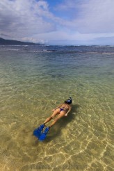 Opp_Photog Island Adventure; snorkeling. 
Model: Becky Tanner