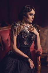 Kseniya_Arhangelova ELEGANT Magazine
fashion series "Soiree Nights"
photographer: Maria Mantis
corset: Agnieszka Osipa 
muah: arthemismaskenbild.de
assistant: Oliver Schmid
location: Cinema Paradiso & Arte
jewellery provided by Dennis ostermann