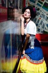 Magiami Inspiracja Frida, zdjęcie wykonała Julita Pająk , stylizacja Justyna Krzepkowska.