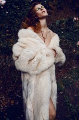 Ewelina-Chloevisage "Immortal Fur" in MAGMA Magazine 