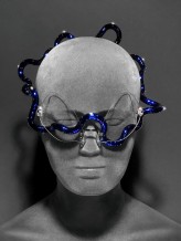 velstar                             HEADGEAR &amp; GLASSES &quot;CLEAR&quot; RECYCLED'5, WITH CRYSTALS SWAROVSKI - MICHAEL ASMAN            