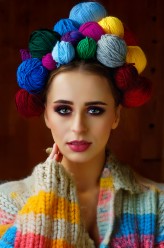 ars wool is cool , Isabela Jary makeup, Oliwia model 