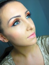 ewela393                             orange, eye, makeup, eyes, up            
