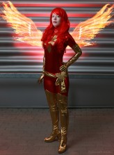 DarkMotherDivine                             Kostium w całości stworzony przeze mnie. Jest to cosplay Dark Phoenix z X-menów.

Zdjęcie: https://www.facebook.com/focusfelis/

            