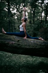 WitekB Joga w lesie :) 