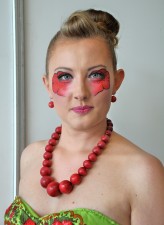 Kusia13 Makijaż mojego wykonania na Otwartych Międzynarodowych Mistrzostwach Makijażu w Poznaniu 2014 Temat: Inspiracja Folklorem