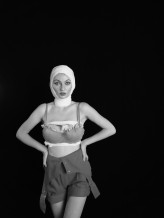 NatalyaDominika Behind the scenes of a conceptual shooting by Wassem Emam visual artist. Say no to the plastic surgery!