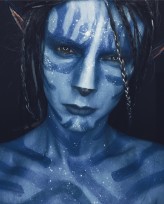 Sky_grrr Avatar makeup ! 