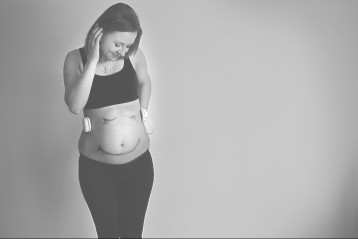 Modelka mona_4_leaf_clover