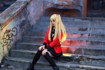 Modelka Akari-cosplay